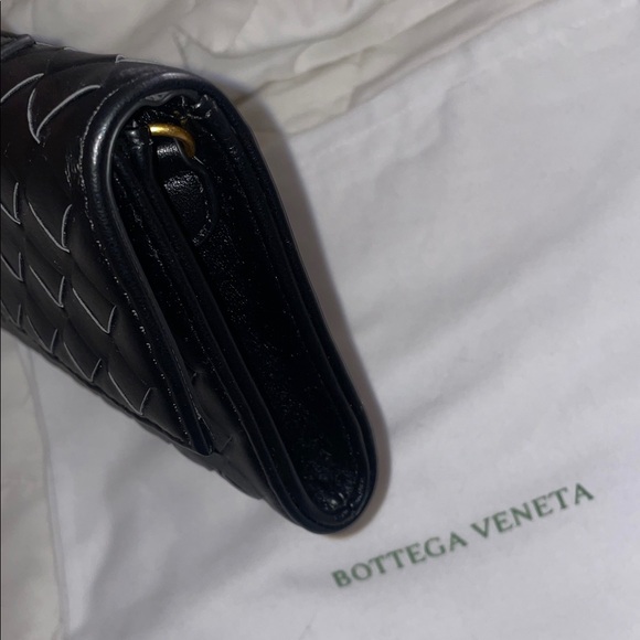 😍 Black Bottega Veneta Black Andiamo Clutch - Picture 4 of 6
